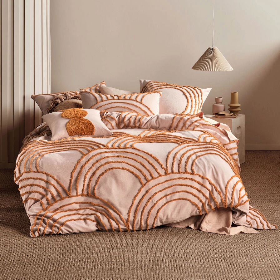 Ojai Rose Quilt Cover Set by Linen House
