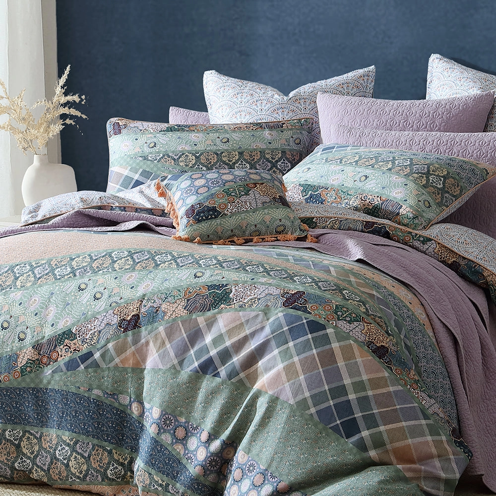 Ophelia Quilt Cover Set by Logan and Mason