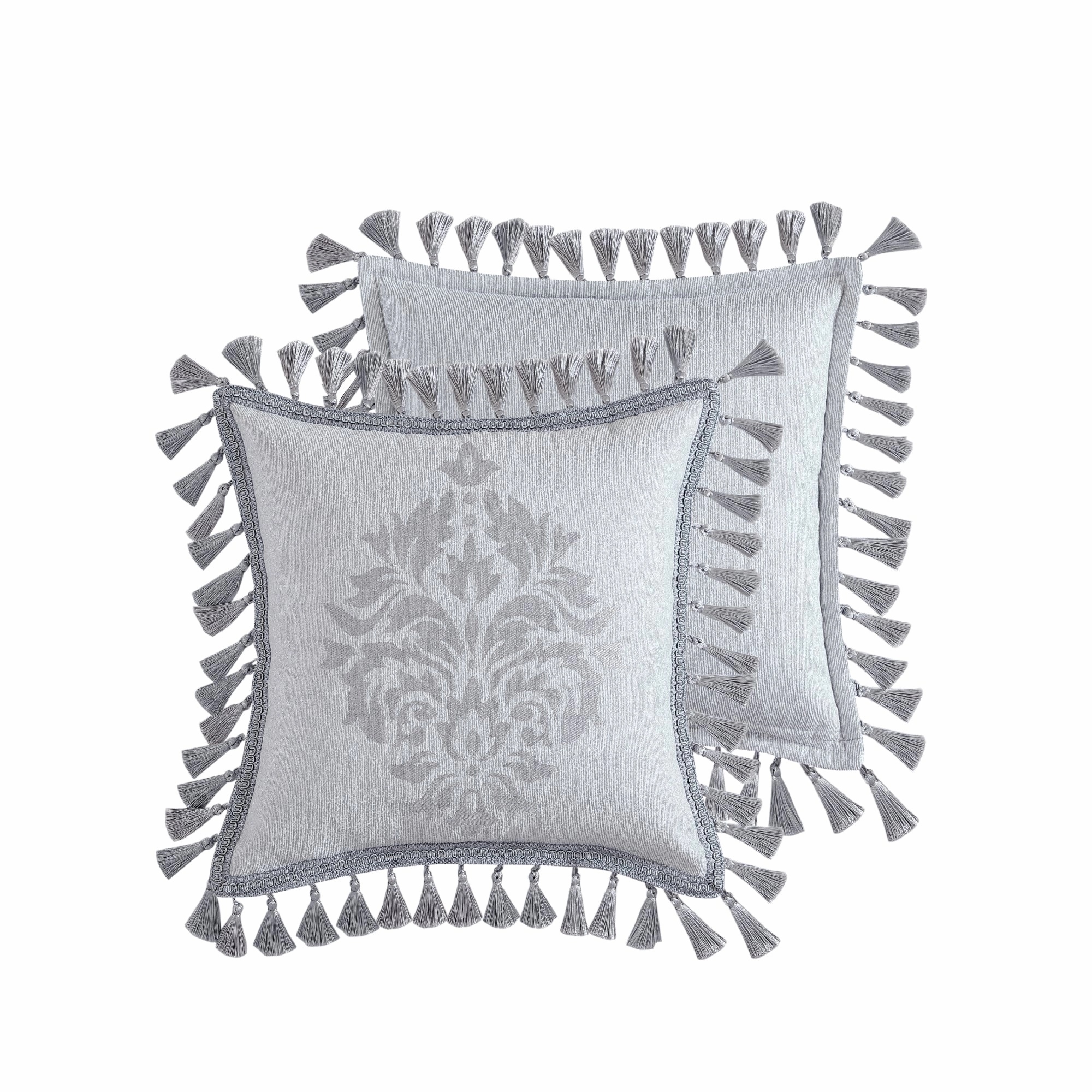 Orion Silver European Pillowcase by Davinci