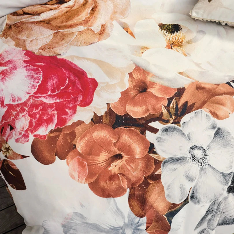 Primavera Caramel Quilt Cover Set by Linen House