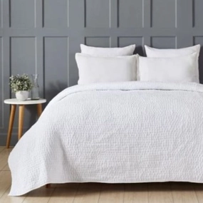 Private collection Limited Edition Coverlet Crushed White
