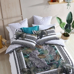 Prowl Gold Quilt Cover Set by Logan and Mason