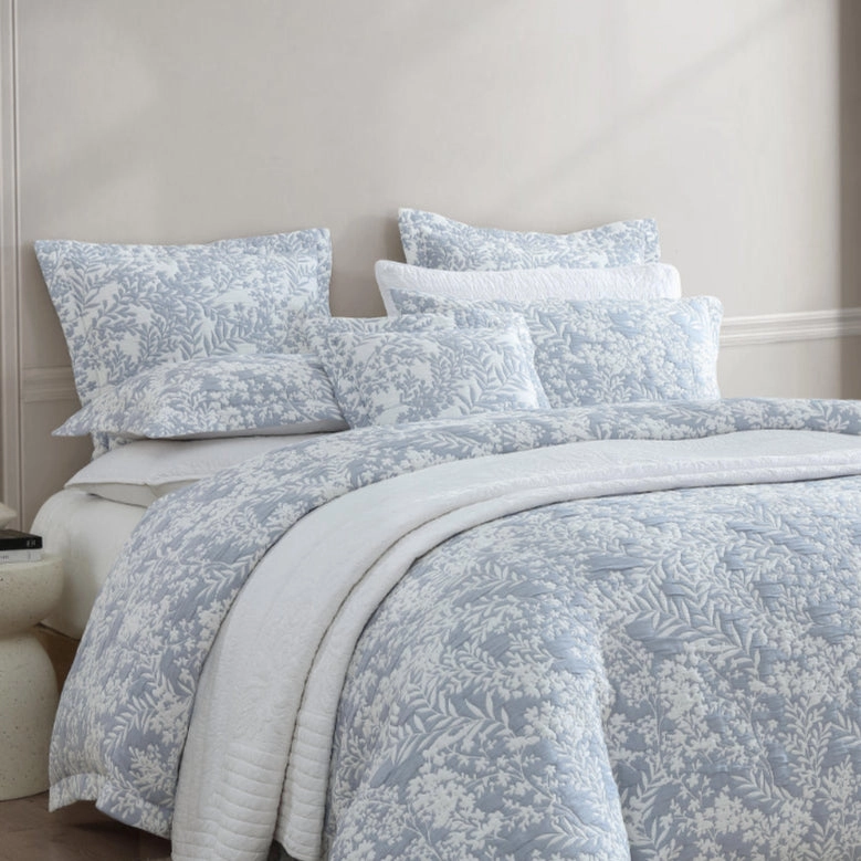Quinn Denim Cushion by Private Collection