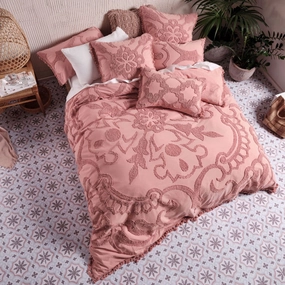 Rapallo Blossom Quilt Cover set by Linen House