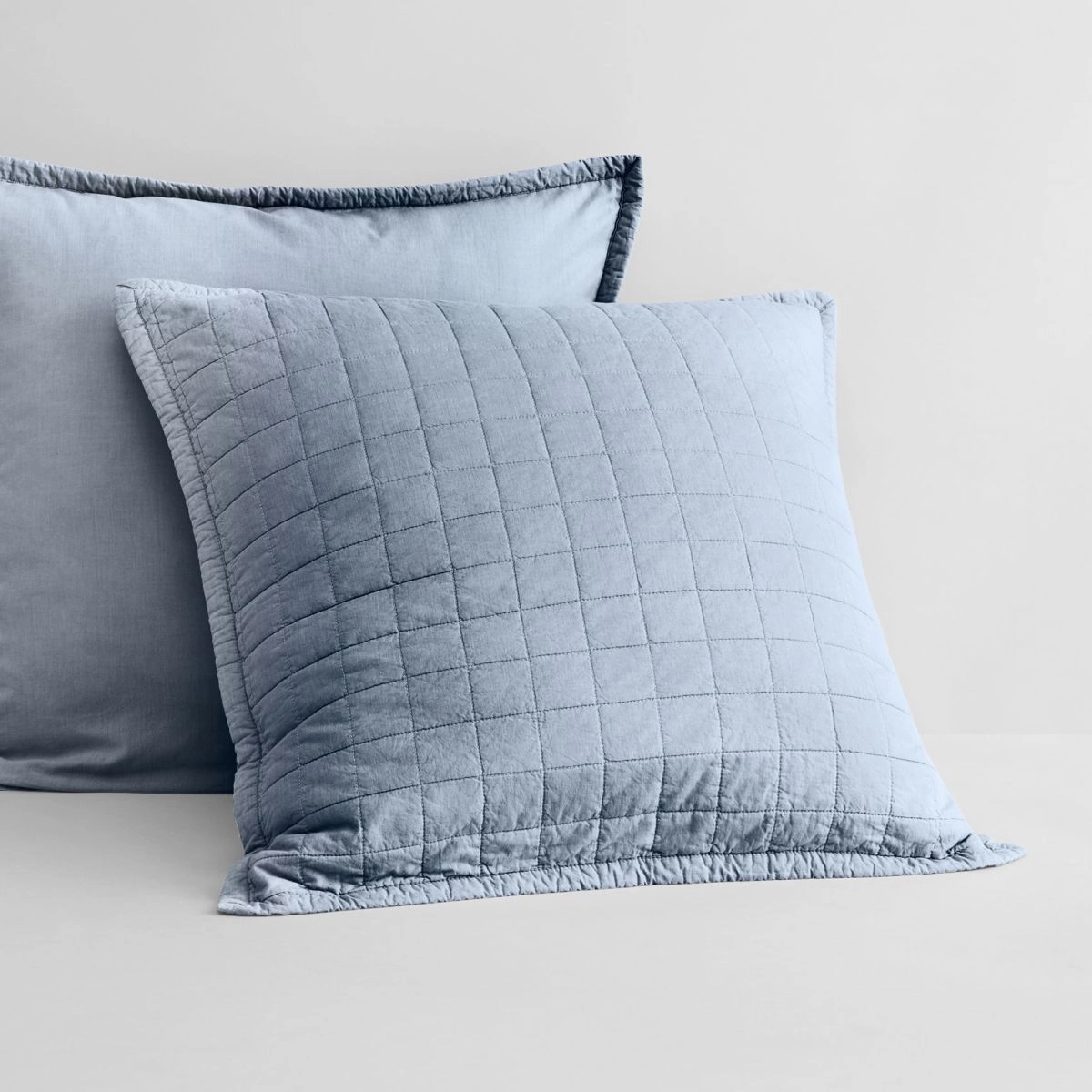 Reilly CHAMBRAY European PIllow Sham by Sheridan