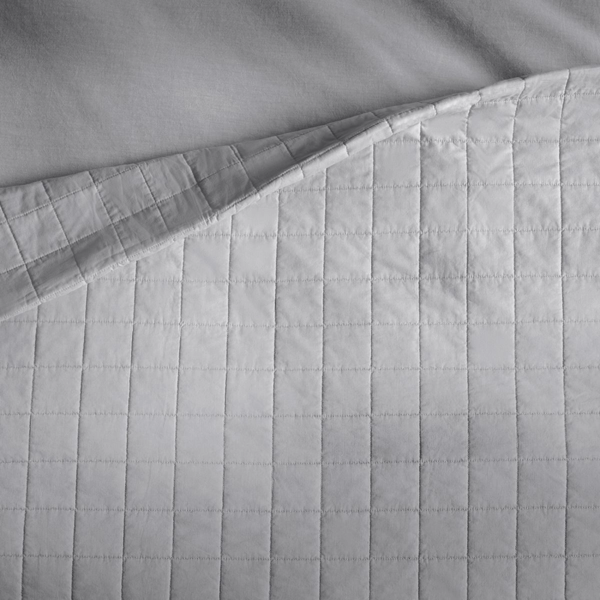 Reilly SOFT GREY European Pillow Sham by Sheridan