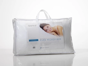 Relax Right Microfibre Pillow - High Profile by Bianca