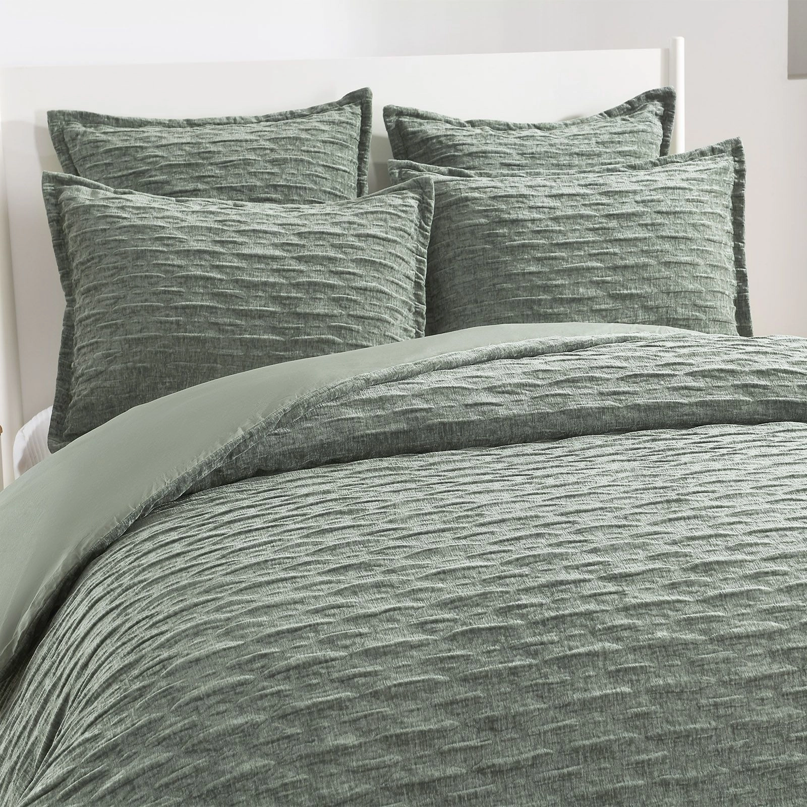 Renee Taylor Harper Juniper Jacquard Quilt Cover Set