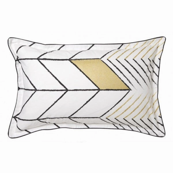 Rio Gold Quilt Cover Set by Logan and Mason