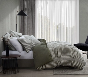 Ronson Olive Quilt Cover Set by Royal Doulton