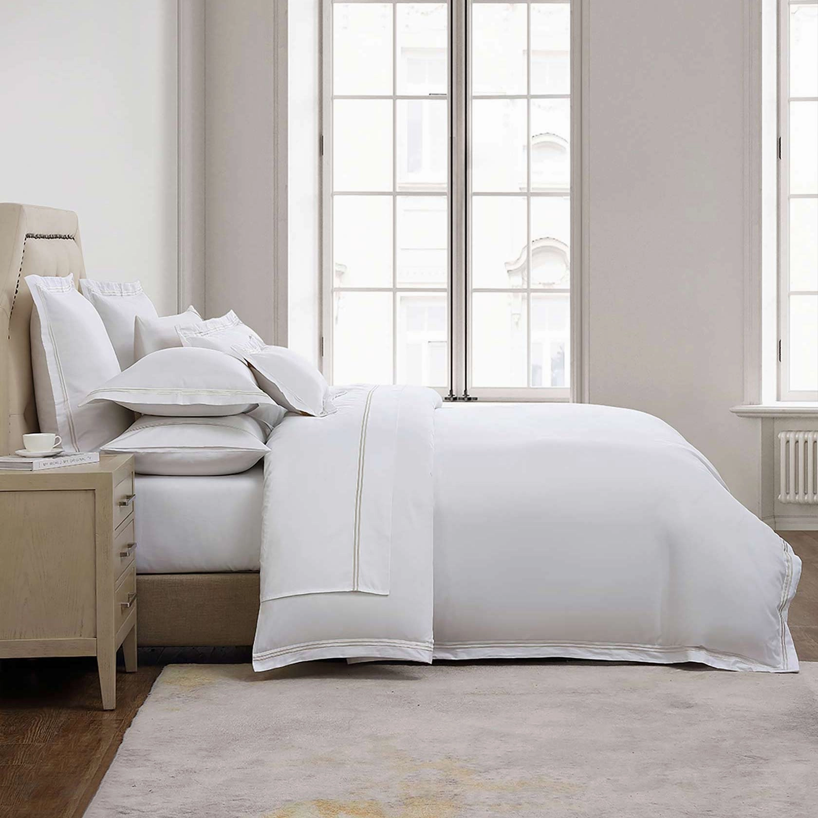 Santiago Stone Quilt Cover Set by Private Collection