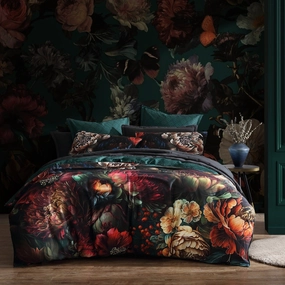 Secret Garden Green Quilt Cover Set by Logan and Mason