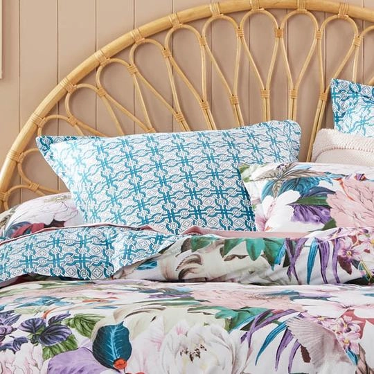 Sedona Olive Quilt Cover Set by Logan & Mason