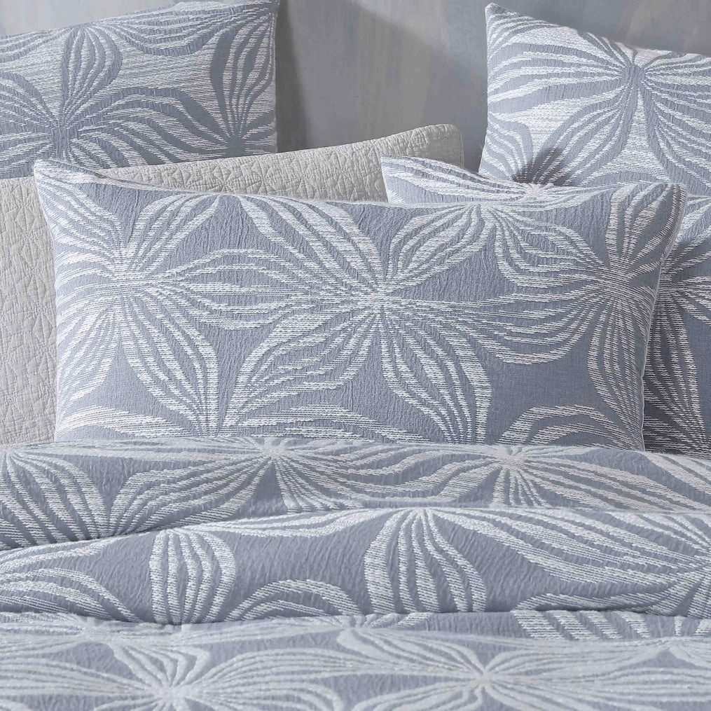 Skylar Slate Quilt Cover Set by Logan and Mason Platinum
