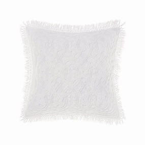 Somers White European Pillowcase by Linen House