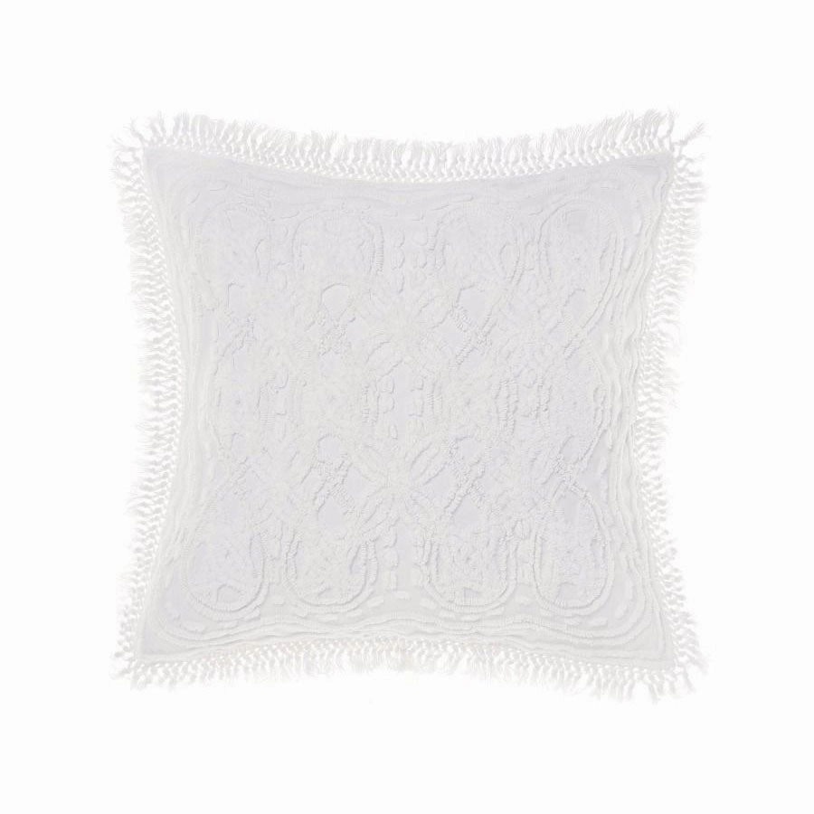 Somers White European Pillowcase by Linen House