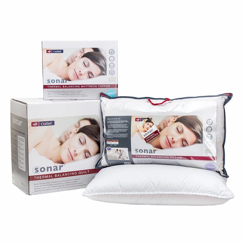 Sonar Outlast Thermal Balancing Mattress Topper by Bambury