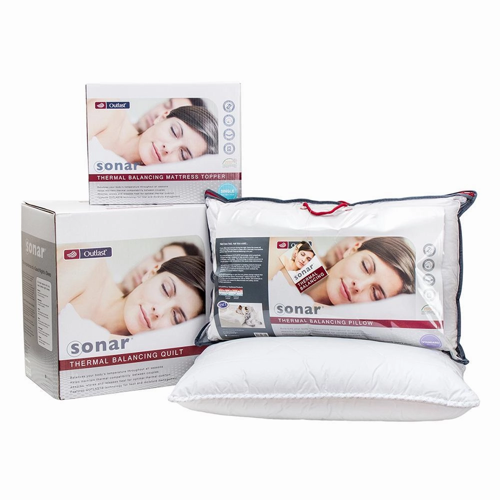 Sonar Outlast Thermal Balancing Mattress Topper by Bambury