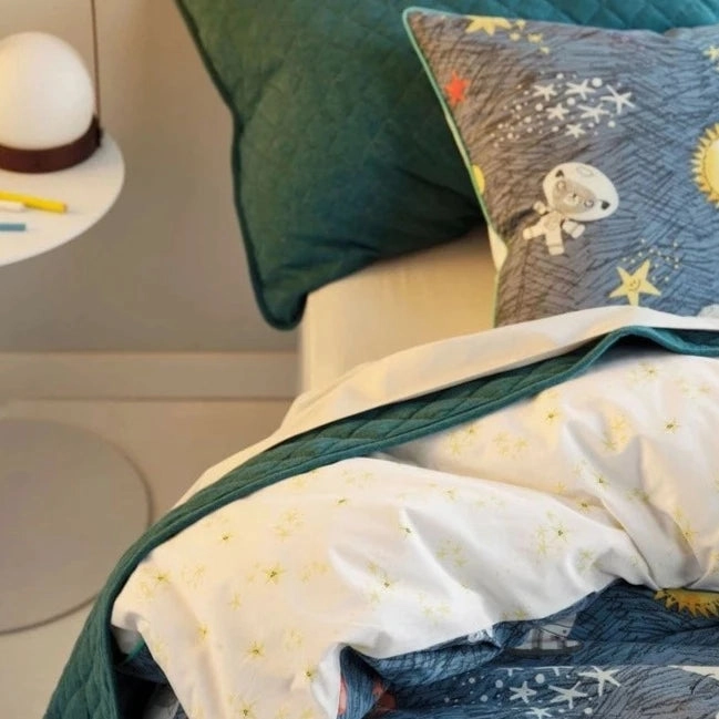 Space Race Quilt Cover Set by Hiccups