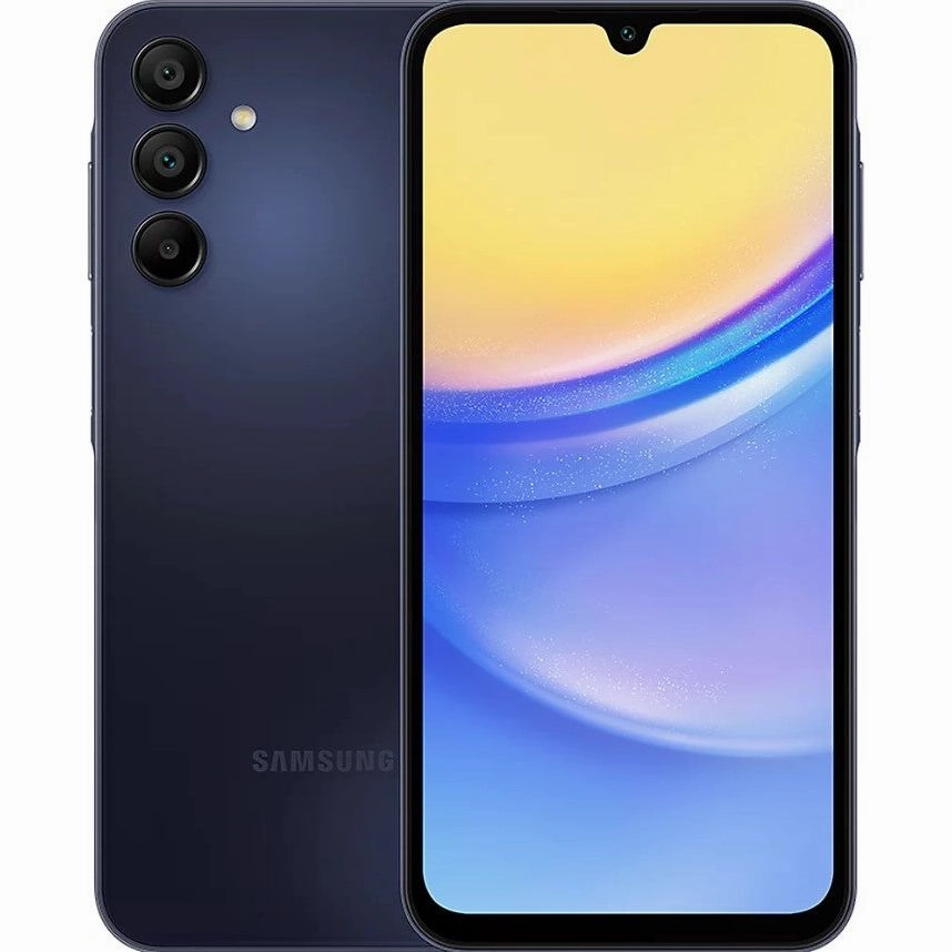 Straight Talk Samsung Galaxy A15, 128GB, Black - Prepaid Smartphone