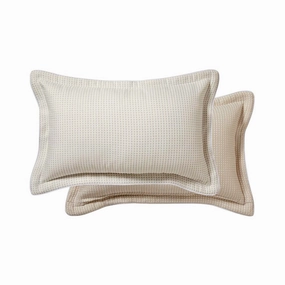 Tahiti Tan Decorator Cushion by Logan and Mason Platinum