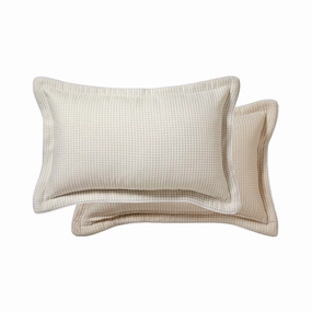 Tahiti Tan Decorator Cushion by Logan and Mason Platinum