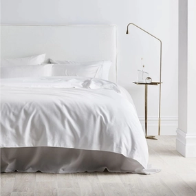 TENCEL™ Lyocell Fibre & Cotton Quilt Cover Set White by Sheridan