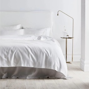 TENCEL™ Lyocell Fibre & Cotton Quilt Cover Set White by Sheridan