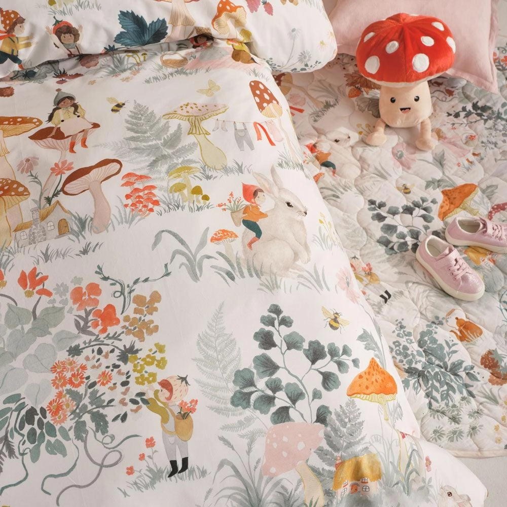 The Magic Garden Quilt Cover Set by Linen House Kids
