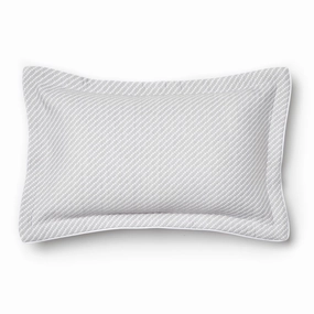 Tier Silver 30x60cm Filled Cushion by Private Collection