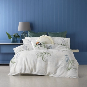 Toucan Green Quilt Cover Set by Bianca