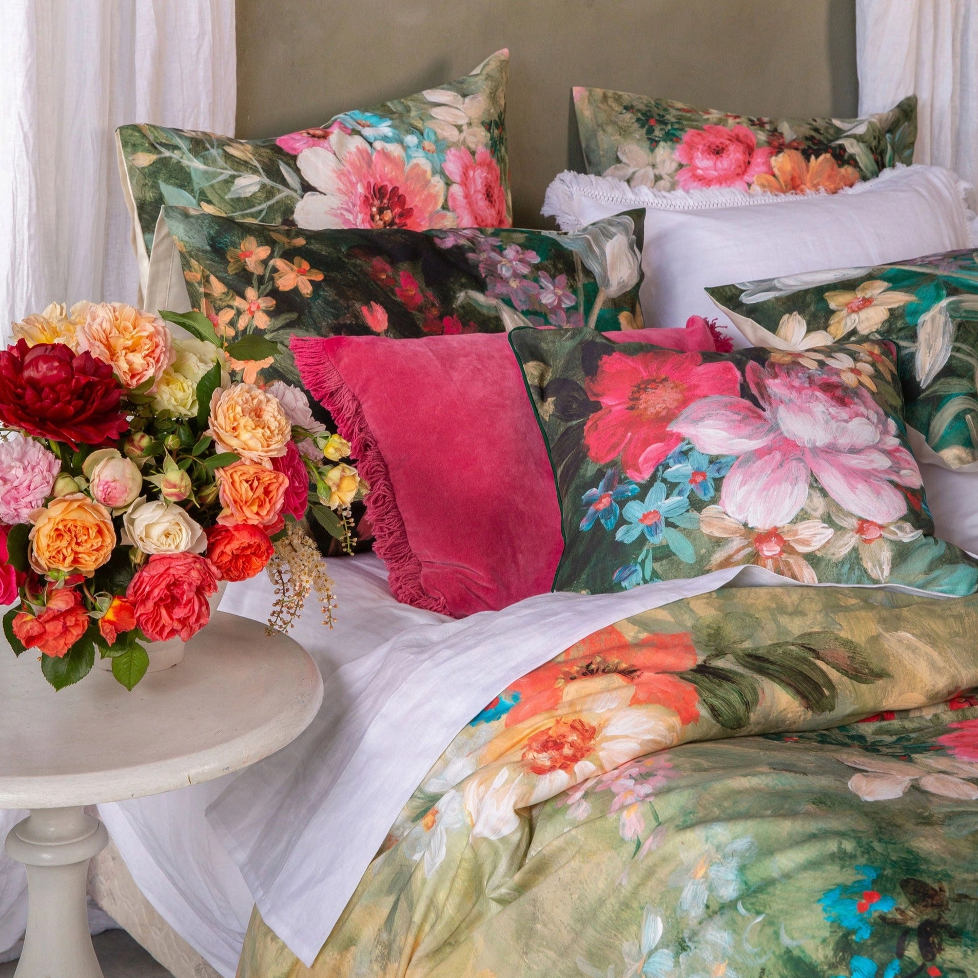 Venetia Quilt Cover Set by MM Linen