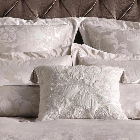Verity Gold Filled Cushion 48 x 48cm by GRACE Linen House