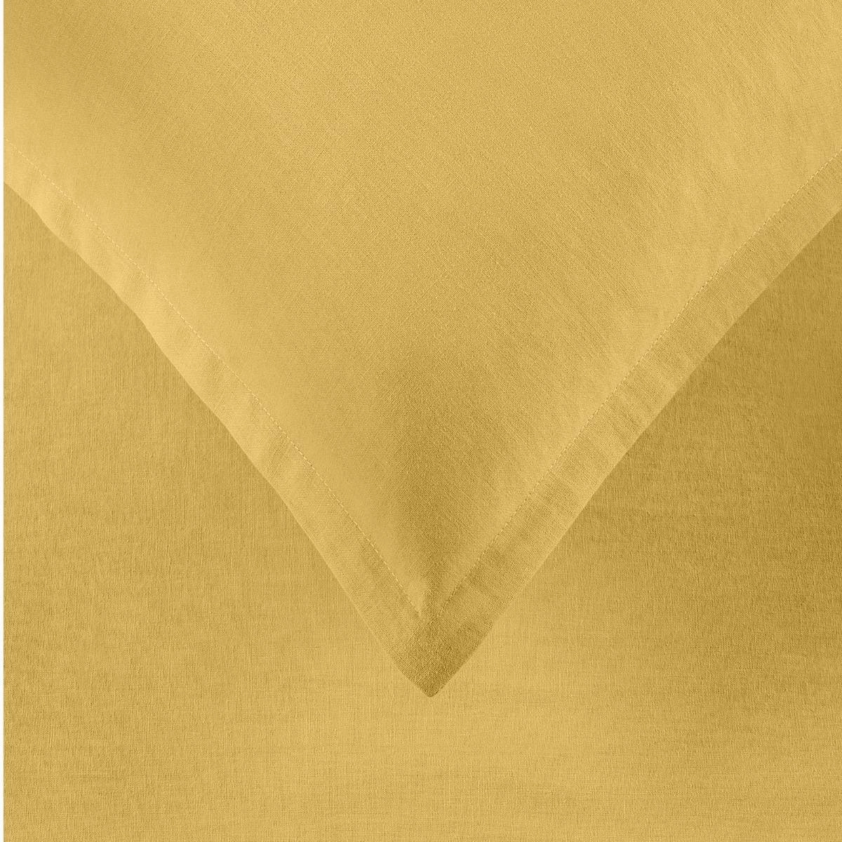 Wellington Gold Linen Blend Quilt Cover Set by Bianca