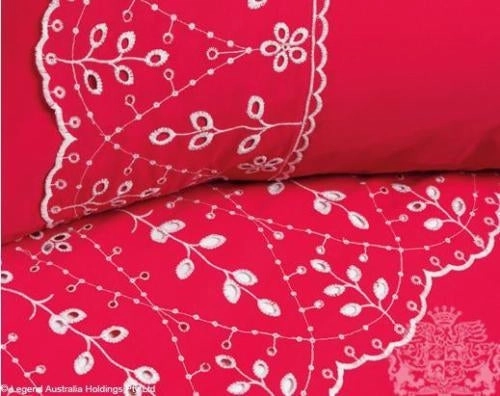 Yasmin Pink Quilt Cover Set Single